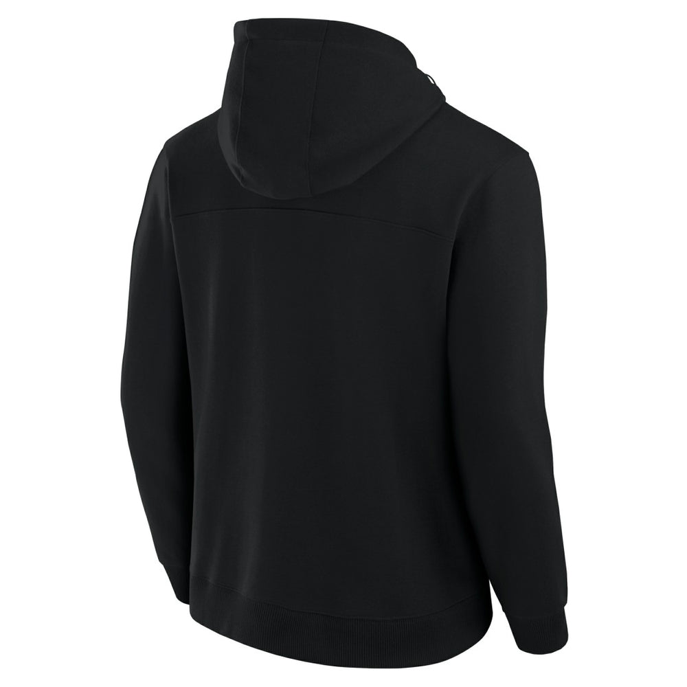 New York Jets Unisex Front Office Tonal Tri-Blend Pullover Hoodie Black | Fanatics
