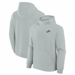 Detroit Lions Unisex Front Office Tonal Tri-Blend Pullover Hoodie Gray | Fanatics