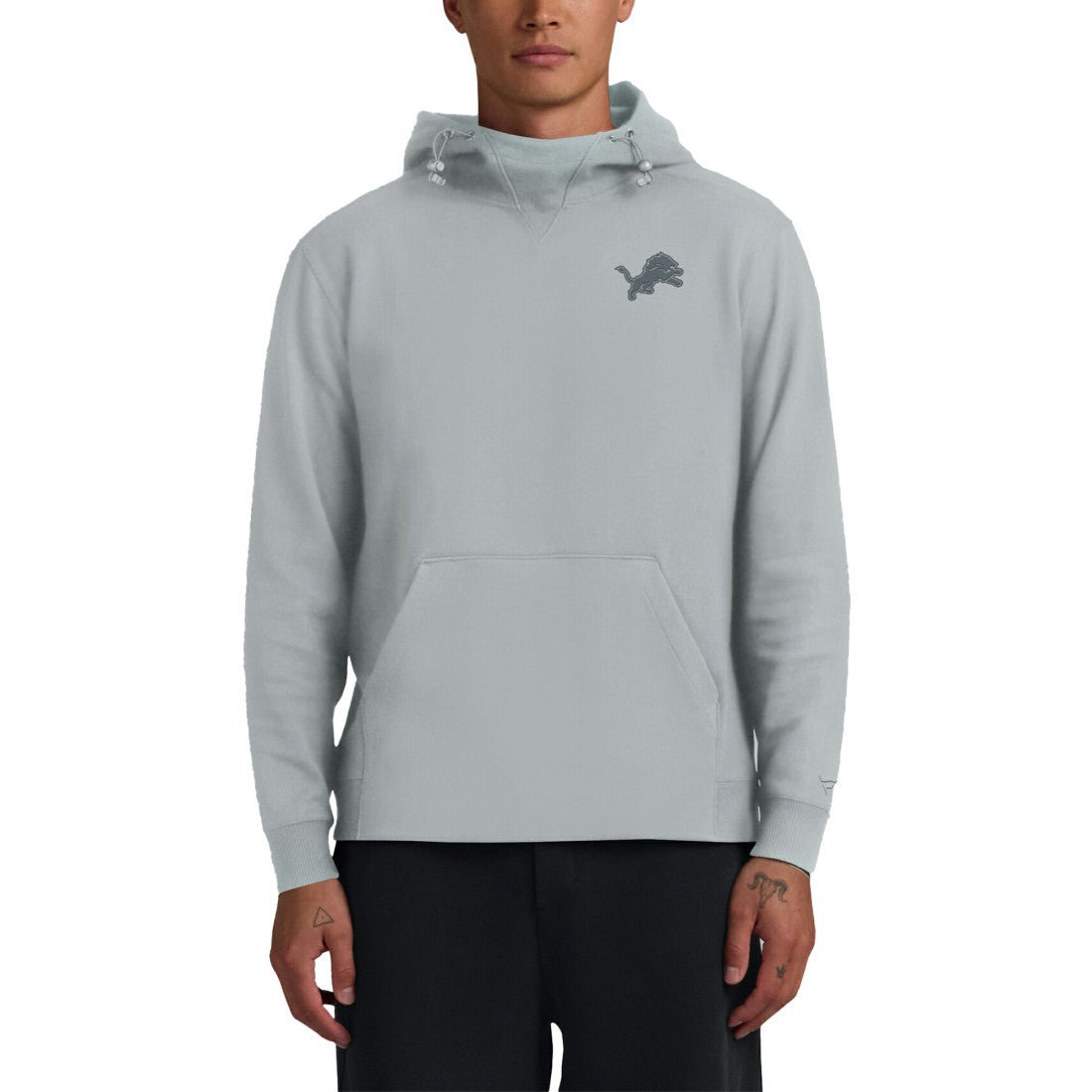 Detroit Lions Unisex Front Office Tonal Tri-Blend Pullover Hoodie Gray | Fanatics