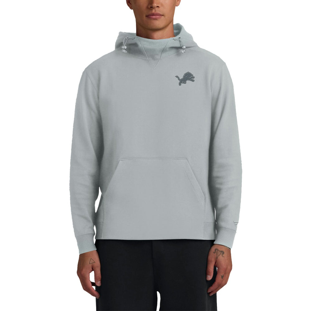 Detroit Lions Unisex Front Office Tonal Tri-Blend Pullover Hoodie Gray | Fanatics
