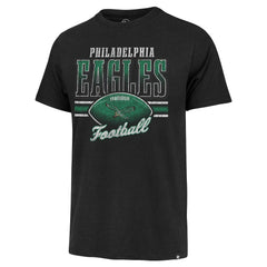 Philadelphia Eagles '47 Gridiron Classics Last Call Franklin T-Shirt Black | 47 brand