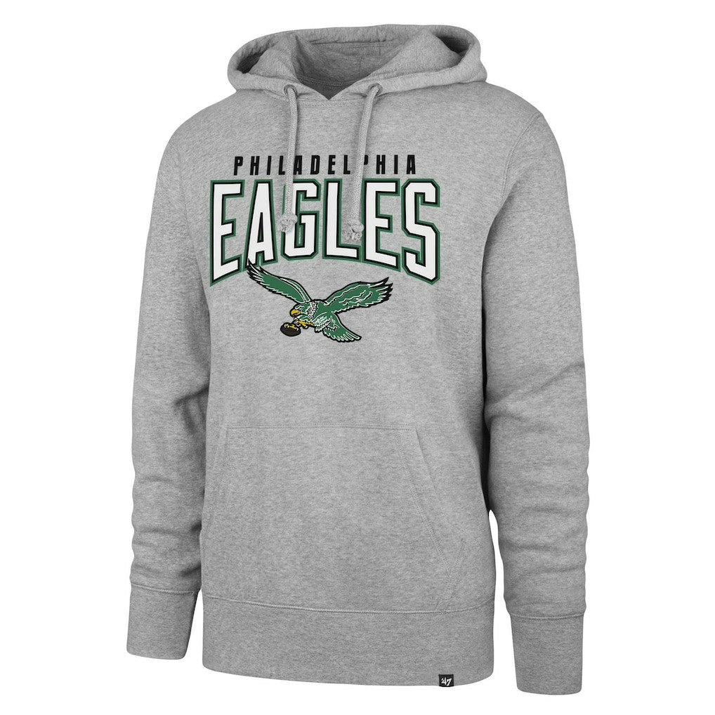 Philadelphia Eagles '47 Headline Pullover Hoodie Gray | 47 brand