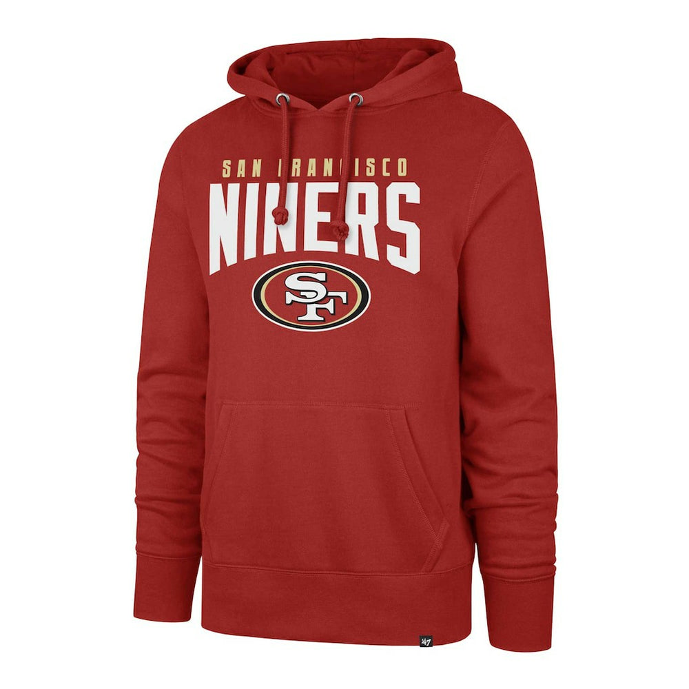 San Francisco 49ers '47 Headline Pullover Hoodie Scarlet | 47 brand