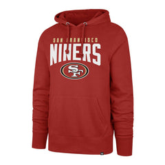 San Francisco 49ers '47 Headline Pullover Hoodie Scarlet | 47 brand