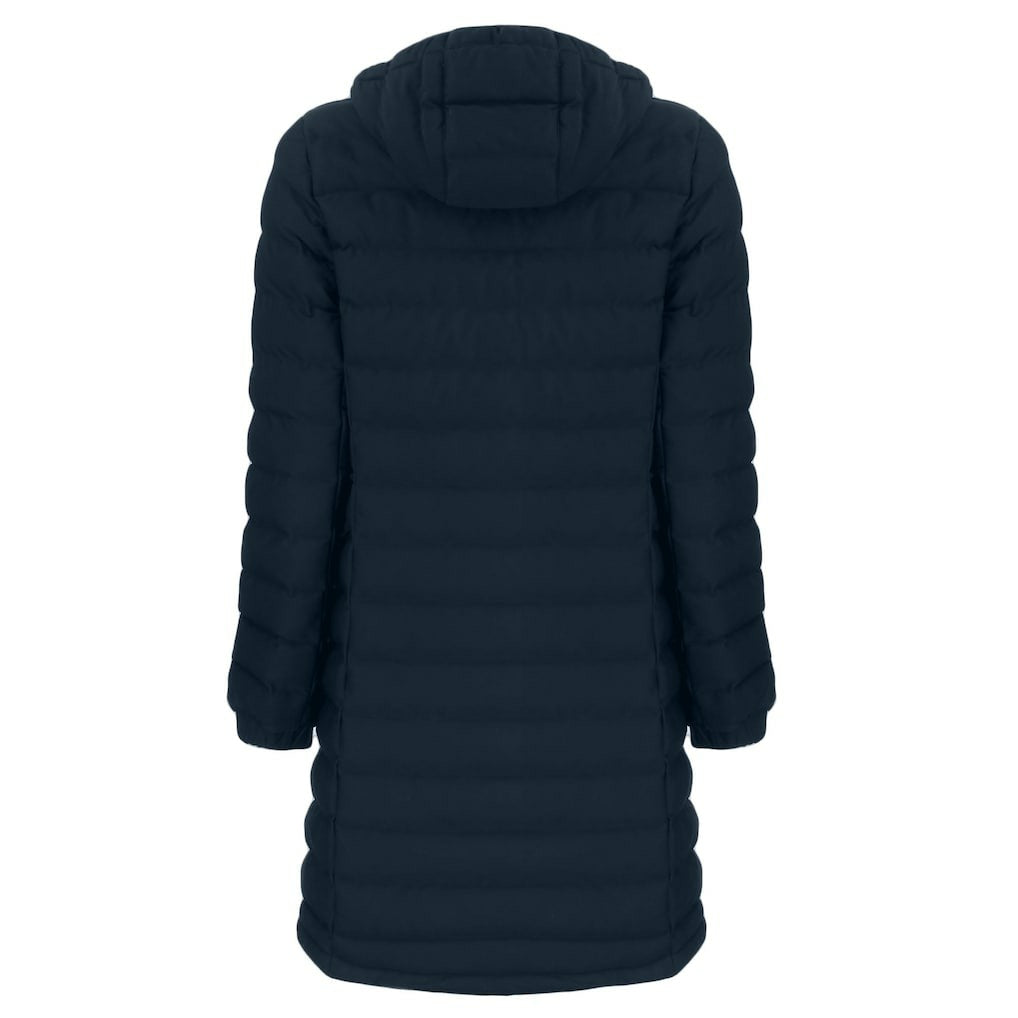 Chicago Bears Cutter & Buck Women's Throwback Logo Mission Ridge Repreve Eco Insulated Full-Zip Puffer Jacket Navy | NFL