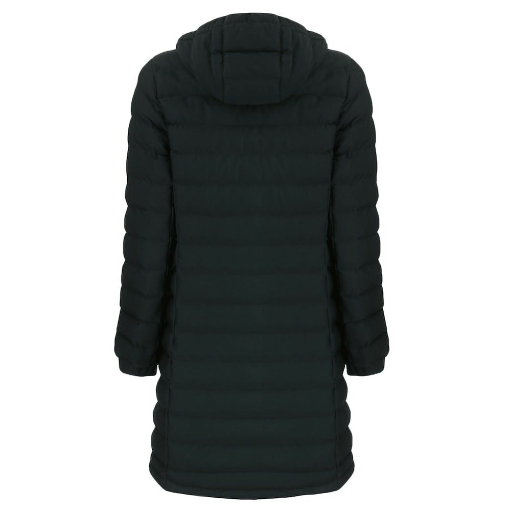 Indianapolis Colts Cutter & Buck Women's Throwback Logo Mission Ridge Repreve Eco Insulated Full-Zip Puffer Jacket Black | NFL