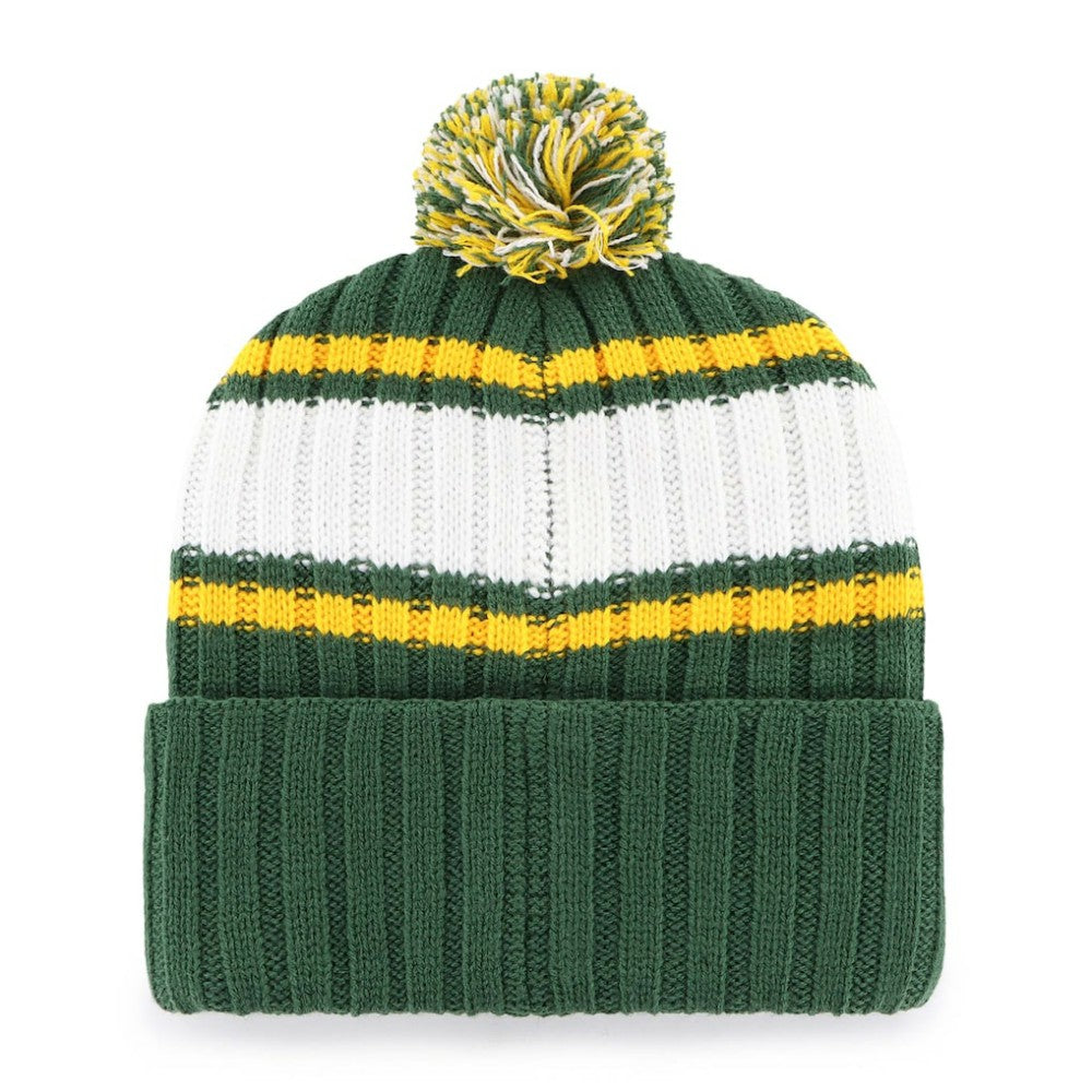 Oakland Athletics '47 Plateau Cuffed Knit Hat with Pom - MLB