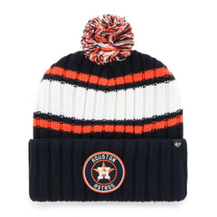 Houston Astros '47 Plateau Cuffed Knit Hat with Pom - MLB