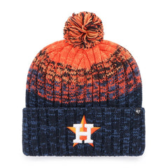 Houston Astros '47 Cascade Cuffed Knit Hat with Pom - MLB