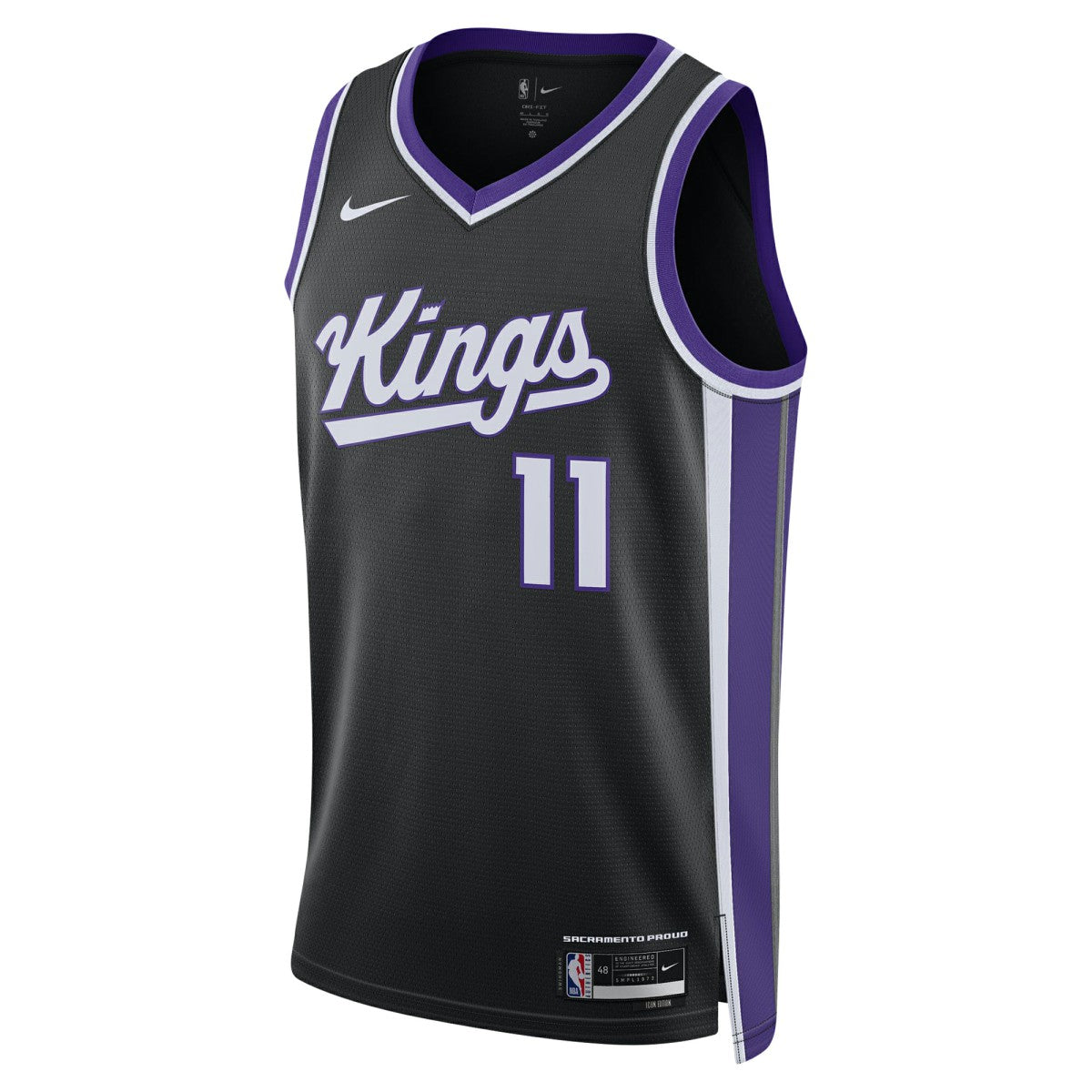 Domantas Sabonis Sacramento Kings Unisex Swingman Player Jersey Icon Edition Black - NBA
