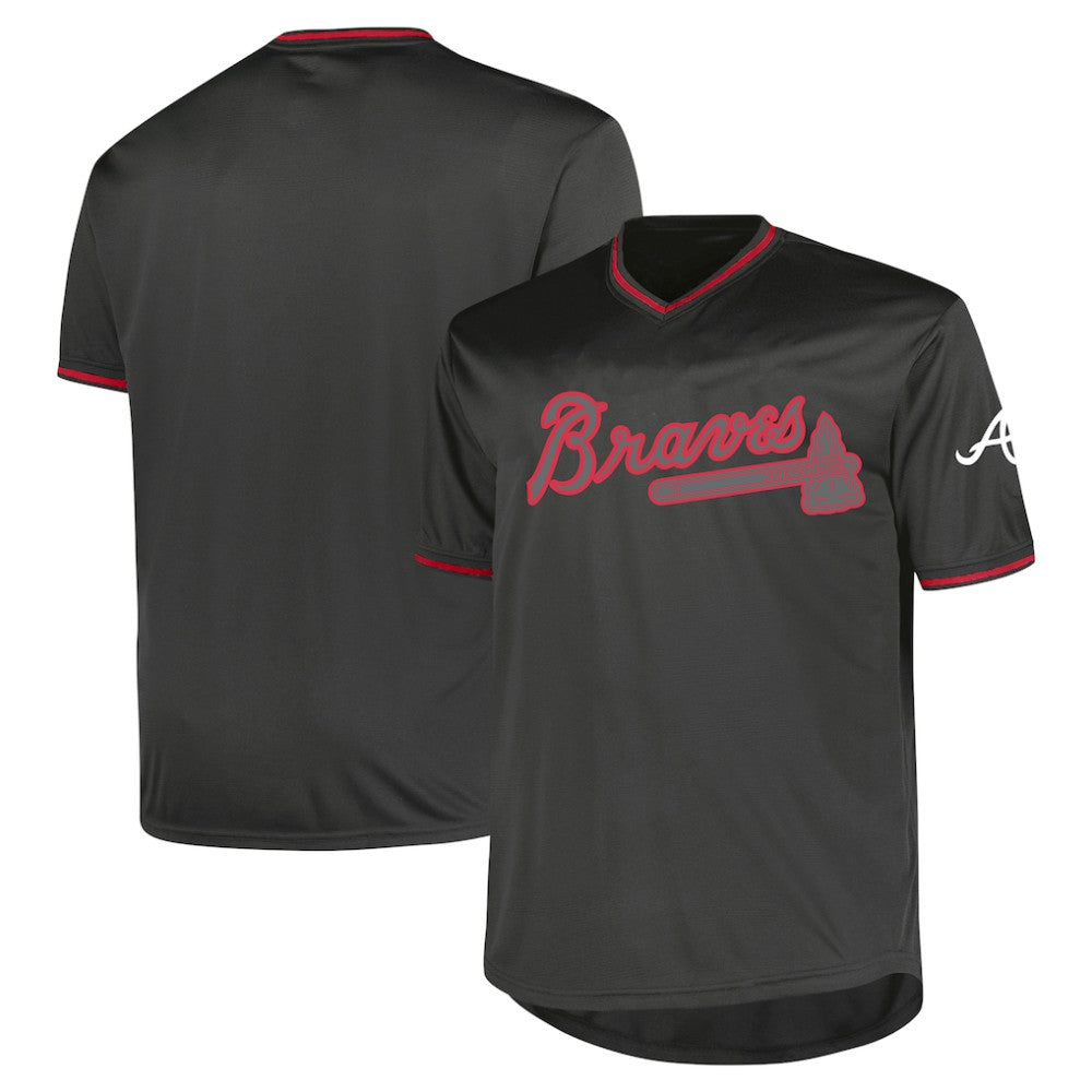 Atlanta Braves Profile Big & Tall Pop Fashion Jersey - MLB