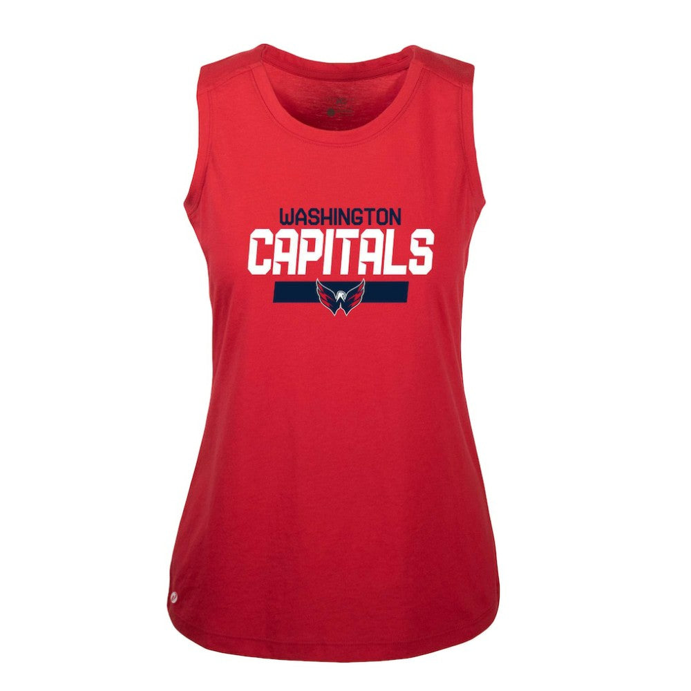 Alexander Ovechkin Washington Capitals Levelwear Women's Macy Player Name & Number Tank Top - Red - NHL