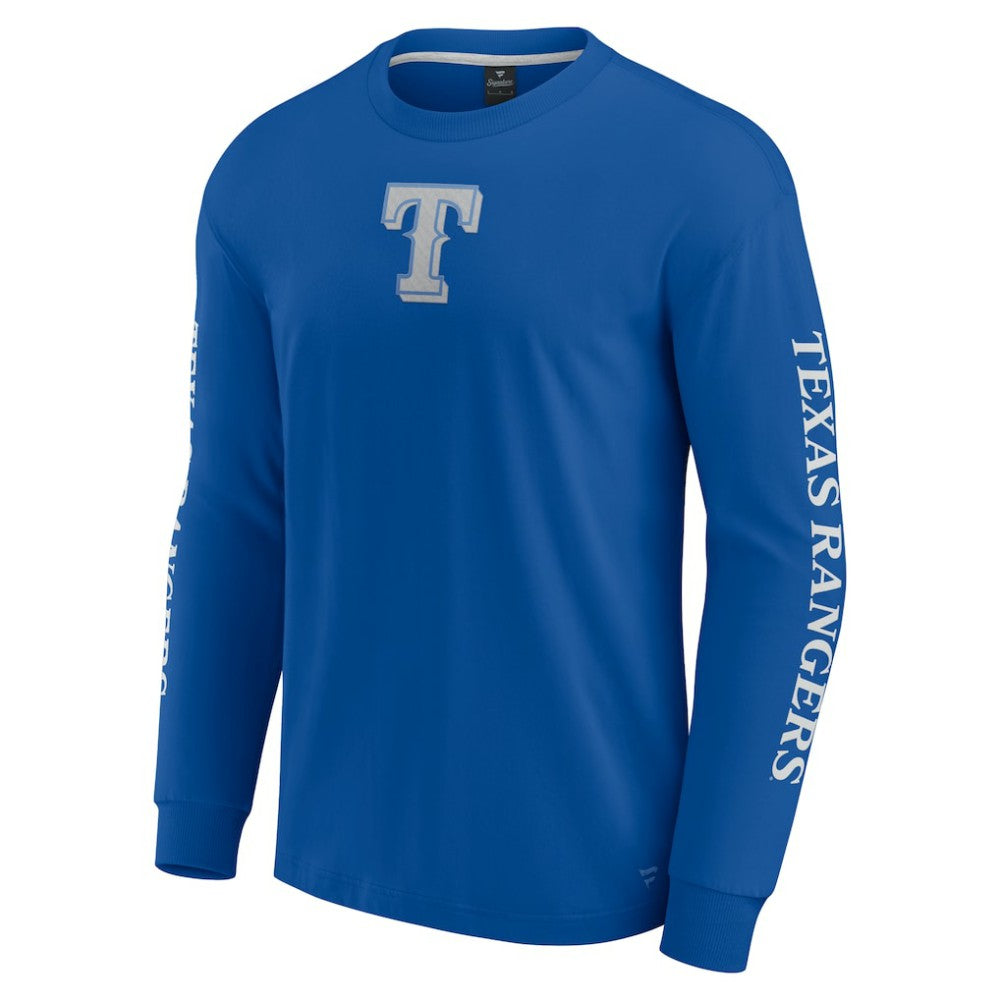 Texas Rangers Fanatics Elements Strive Long Sleeve T-Shirt - MLB