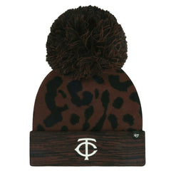 Minnesota Twins '47 Women's Rosette Cuffed Knit Hat with Pom - MLB