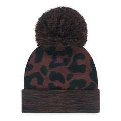 Texas Rangers '47 Women's Rosette Cuffed Knit Hat with Pom - MLB
