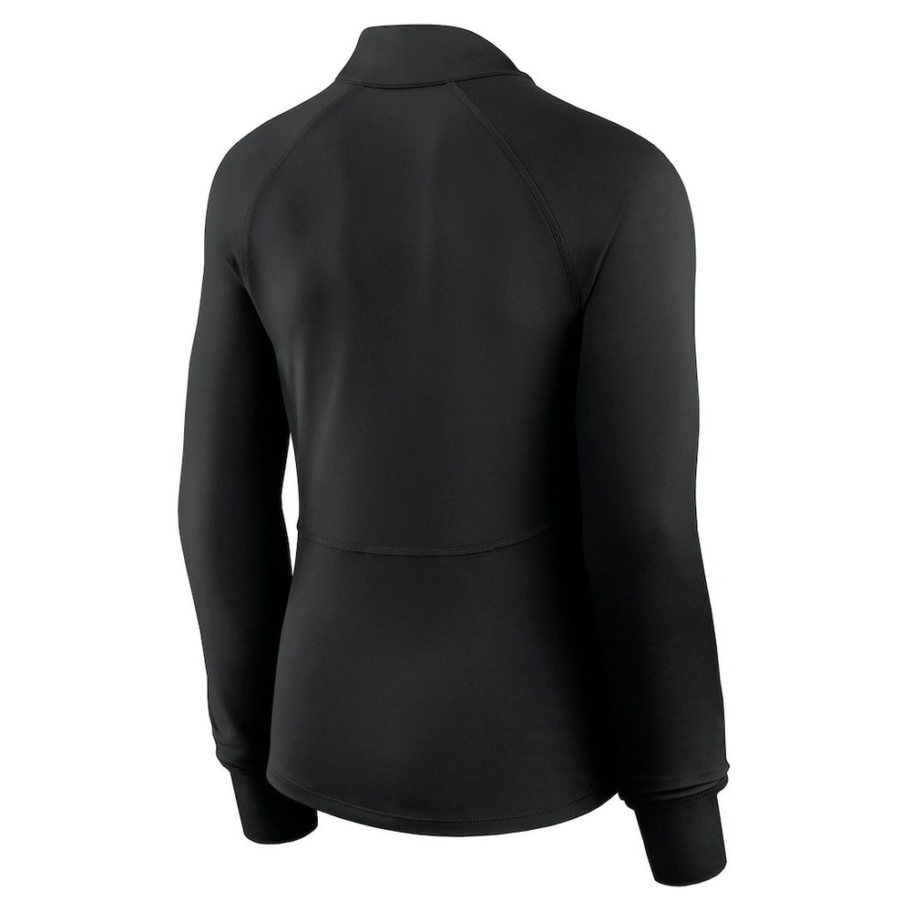Miami Dolphins Women's Elements Quarter-Zip Jacket Black | Fanatics