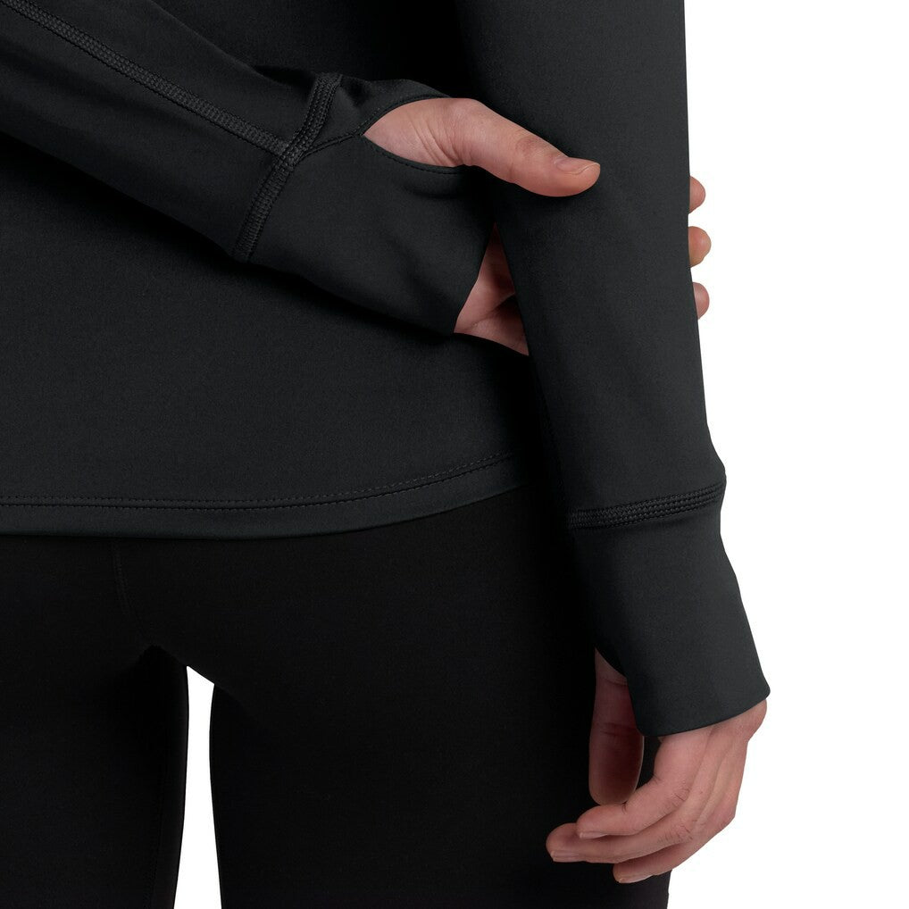 Miami Dolphins Women's Elements Quarter-Zip Jacket Black | Fanatics