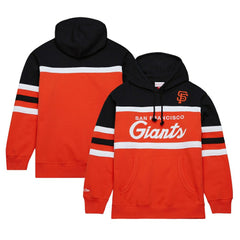San Francisco Giants Mitchell & Ness Head Coach Pullover Hoodie - MLB