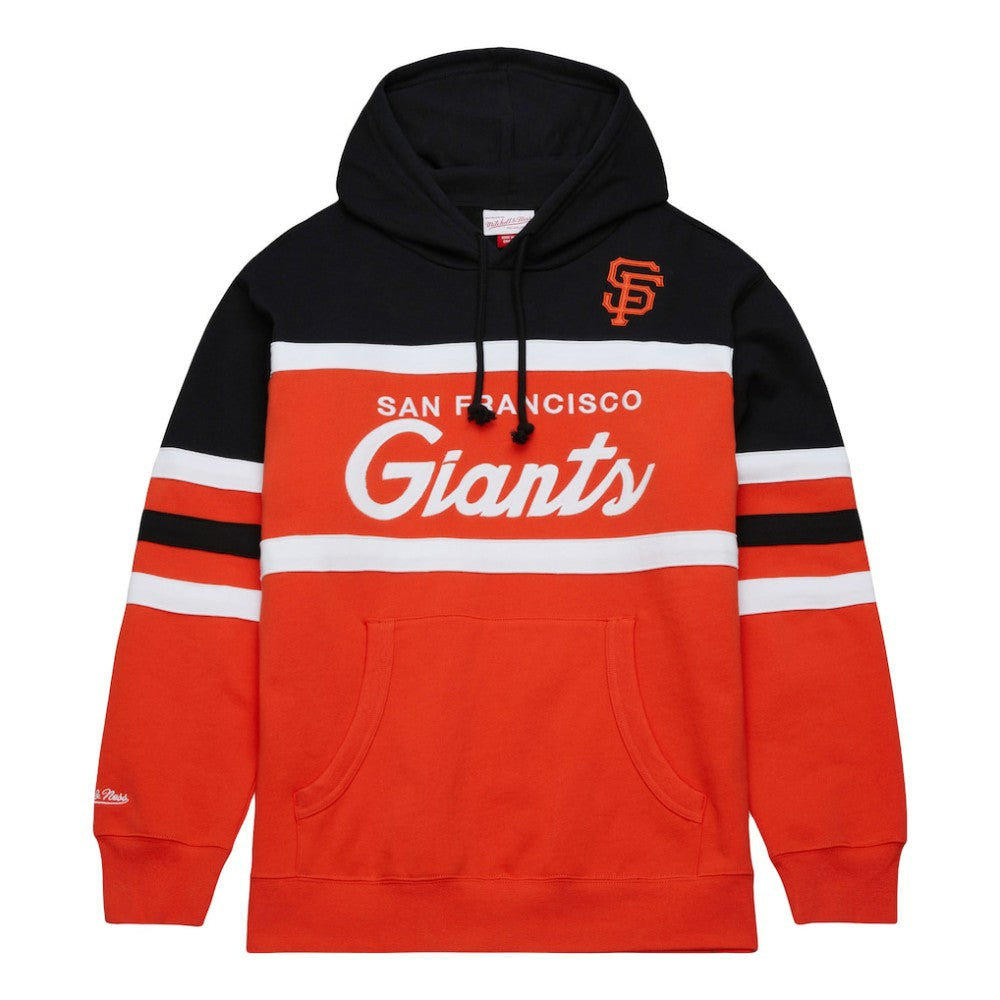 San Francisco Giants Mitchell & Ness Head Coach Pullover Hoodie - MLB