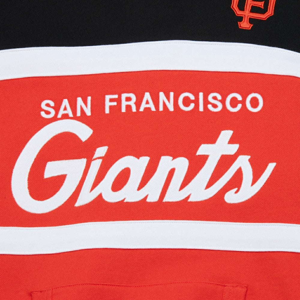 San Francisco Giants Mitchell & Ness Head Coach Pullover Hoodie - MLB