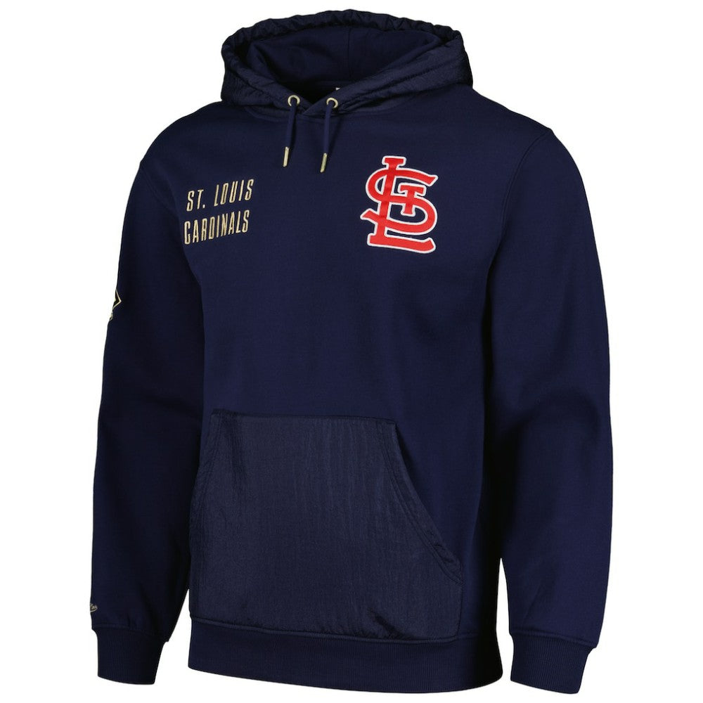St. Louis Cardinals Mitchell & Ness Team OG 2.0 Current Logo Pullover Hoodie - MLB