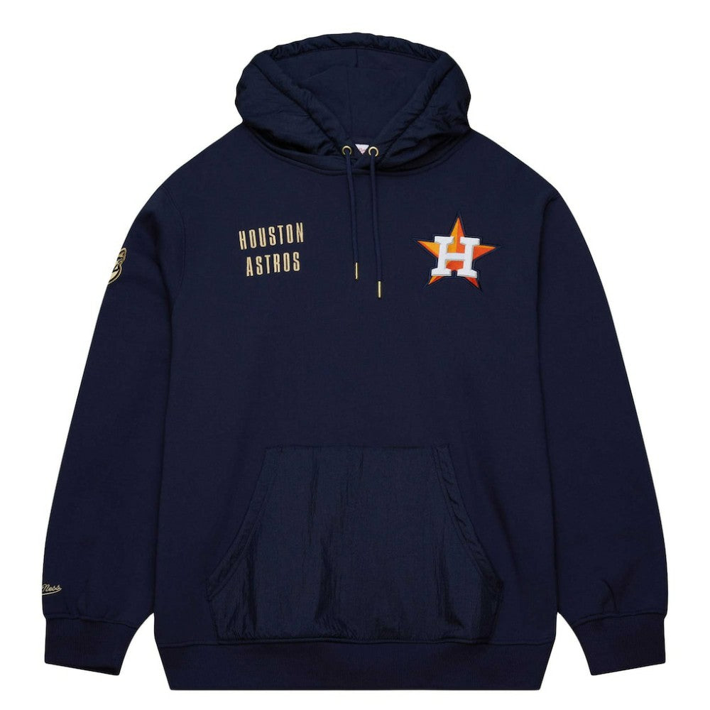Houston Astros Mitchell & Ness Team OG 2.0 Current Logo Pullover Hoodie - MLB