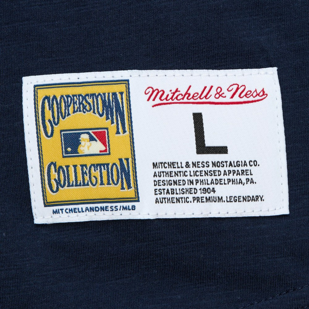Houston Astros Mitchell & Ness Cooperstown Collection Legendary Raglan Slub Henley 3/4-Sleeve T-Shirt - MLB
