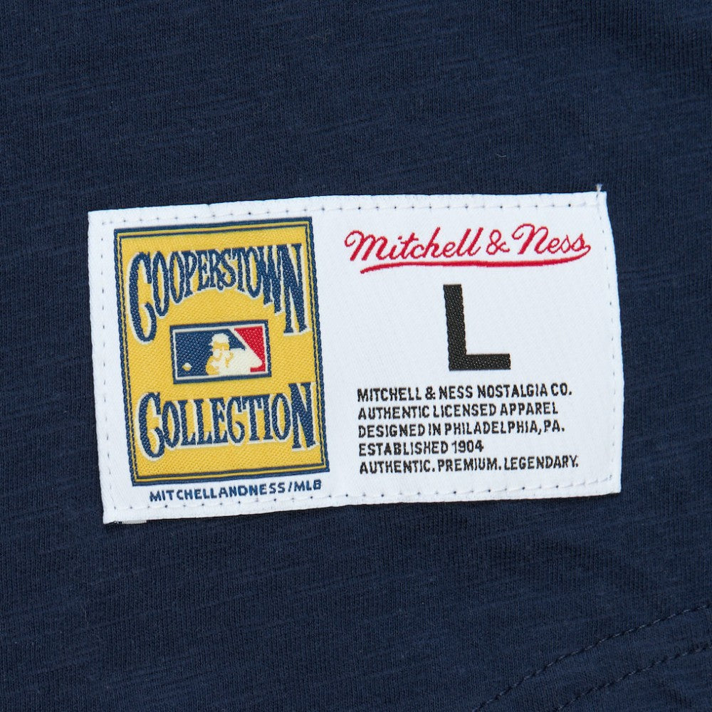 Boston Red Sox Mitchell & Ness Cooperstown Collection Legendary Raglan Slub Henley 3/4-Sleeve T-Shirt - MLB