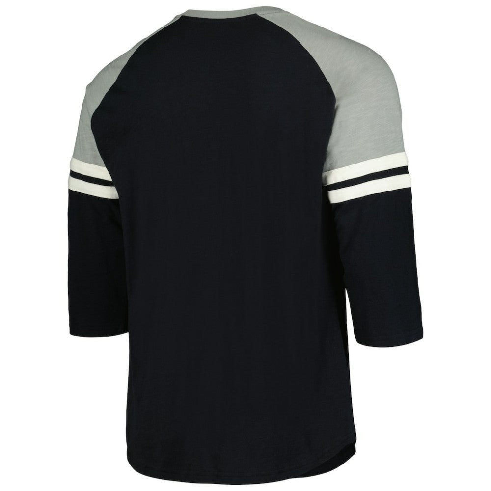 Chicago White Sox Mitchell & Ness Cooperstown Collection Legendary Raglan Slub Henley 3/4-Sleeve T-Shirt - MLB
