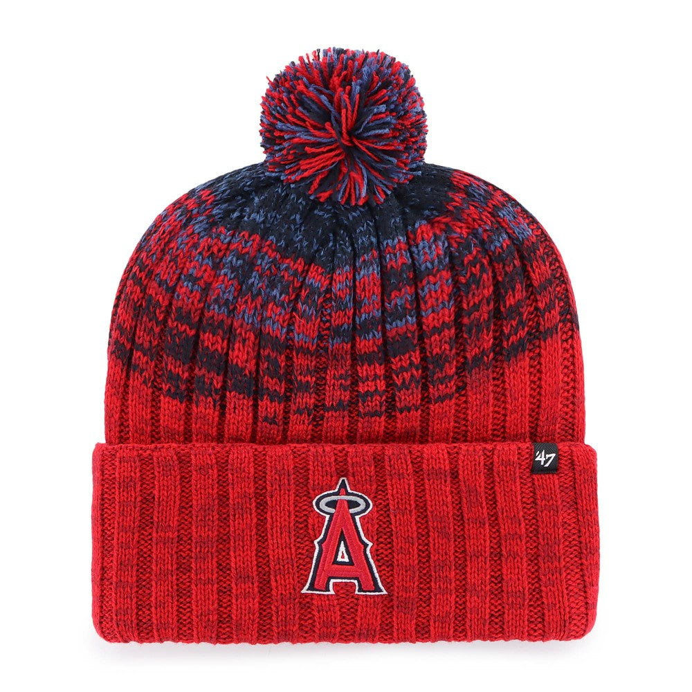 Los Angeles Angels '47 Youth Cascade Cuffed Knit Hat with Pom  - MLB