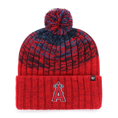 Los Angeles Angels '47 Youth Cascade Cuffed Knit Hat with Pom  - MLB
