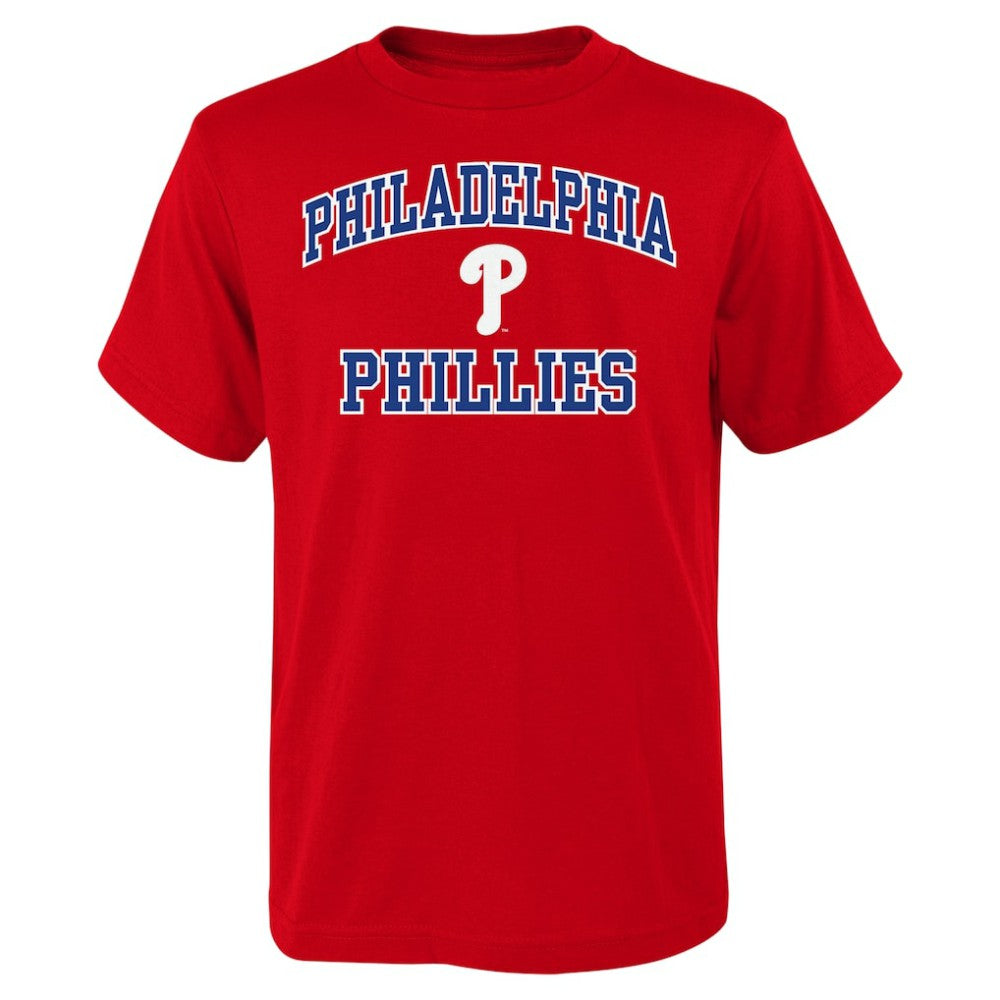 Philadelphia Phillies Youth Heart & Soul T-Shirt - MLB