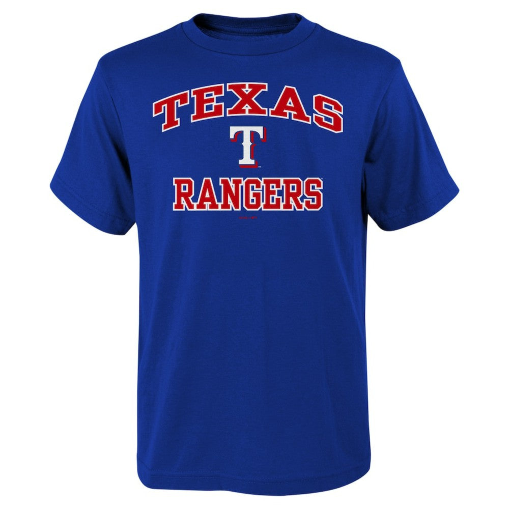 Texas Rangers Youth Heart & Soul T-Shirt - MLB
