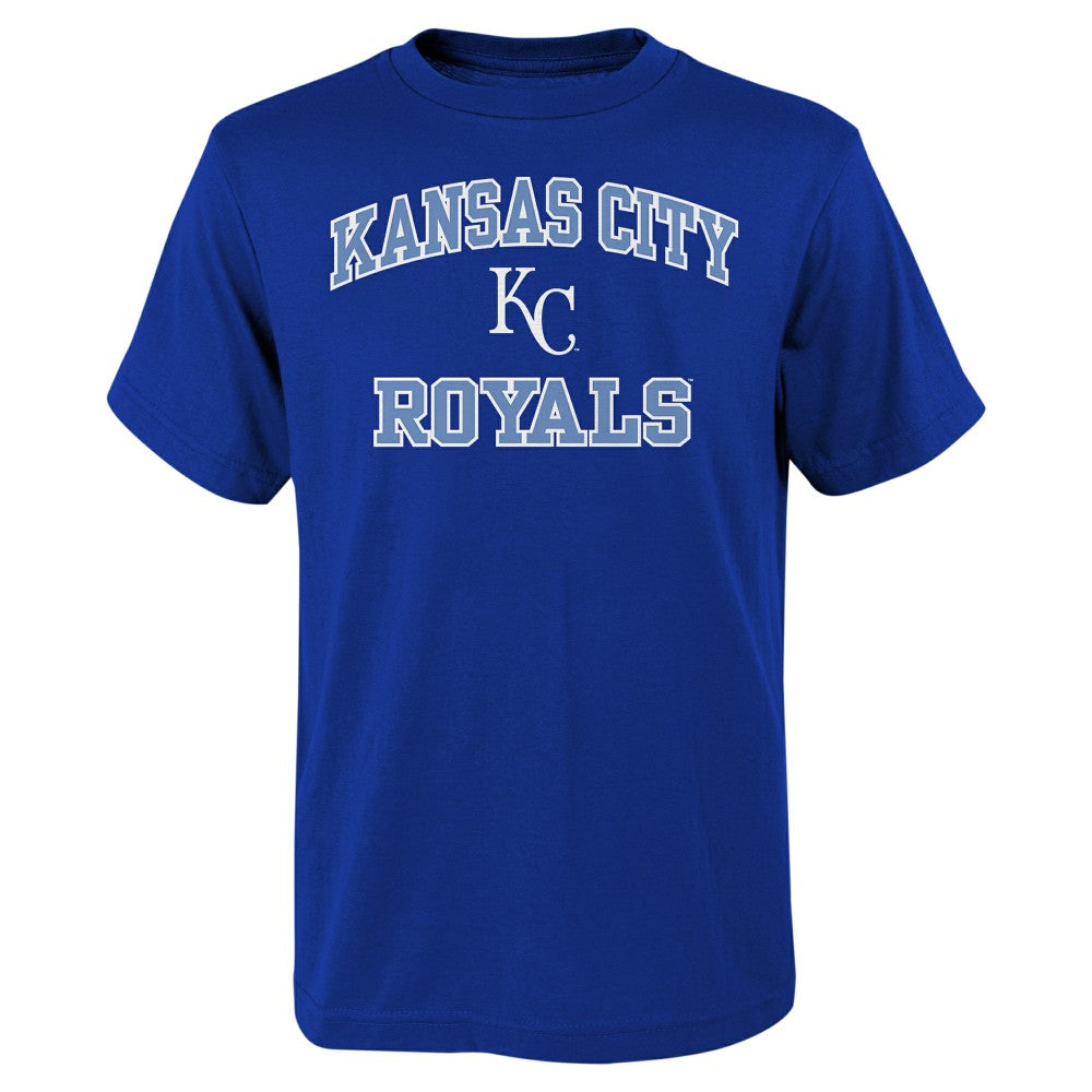 Kansas City Royals Youth Heart & Soul T-Shirt - MLB