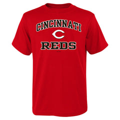 Cincinnati Reds Youth Heart & Soul T-Shirt - MLB