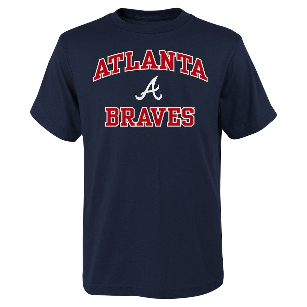 Atlanta Braves Youth Heart & Soul T-Shirt - MLB