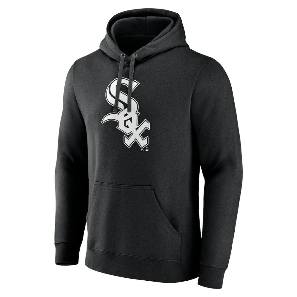 Chicago White Sox Monochrome Personalized Name & Number Pullover Hoodie - MLB