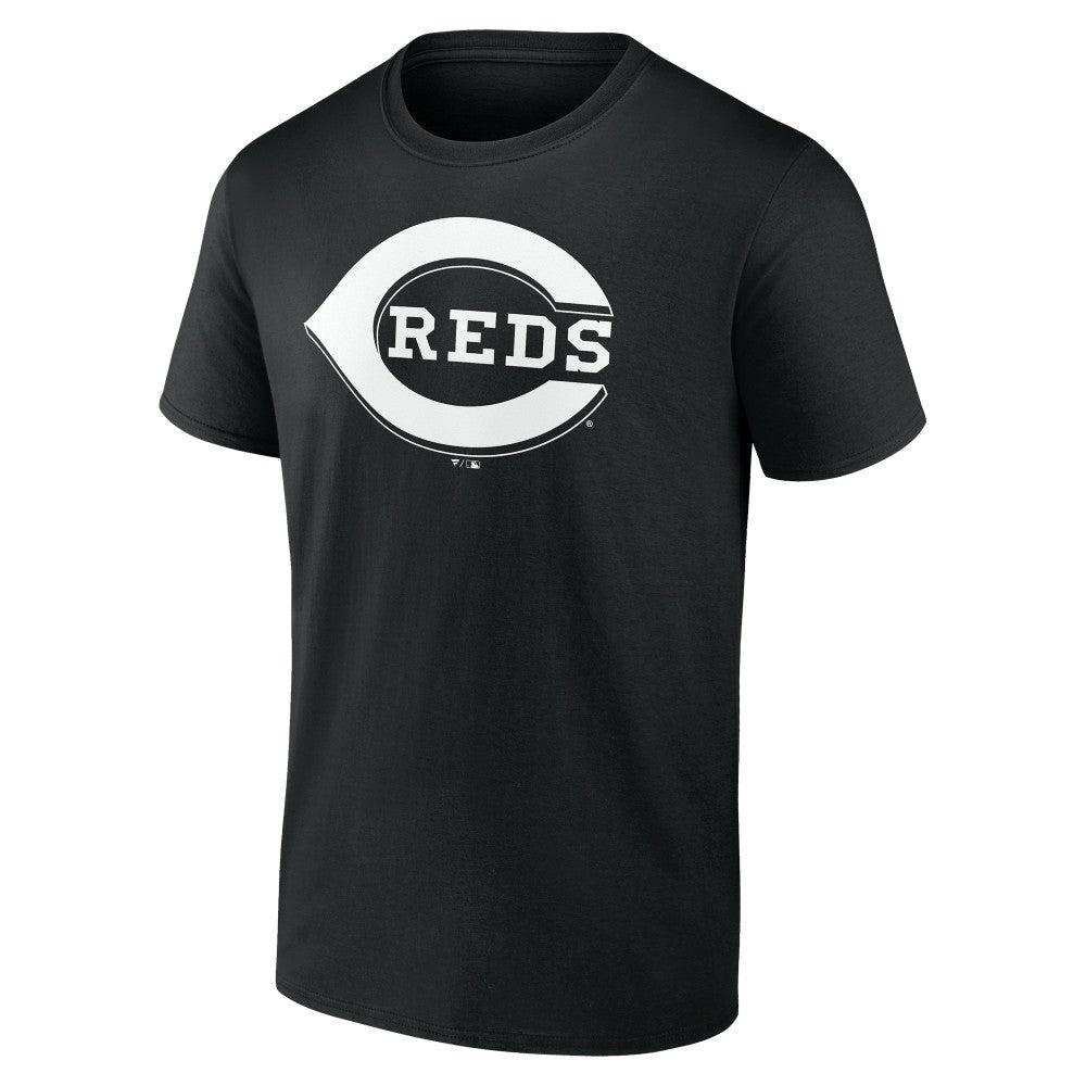 Cincinnati Reds Monochrome Personalized Name & Number T-Shirt - MLB