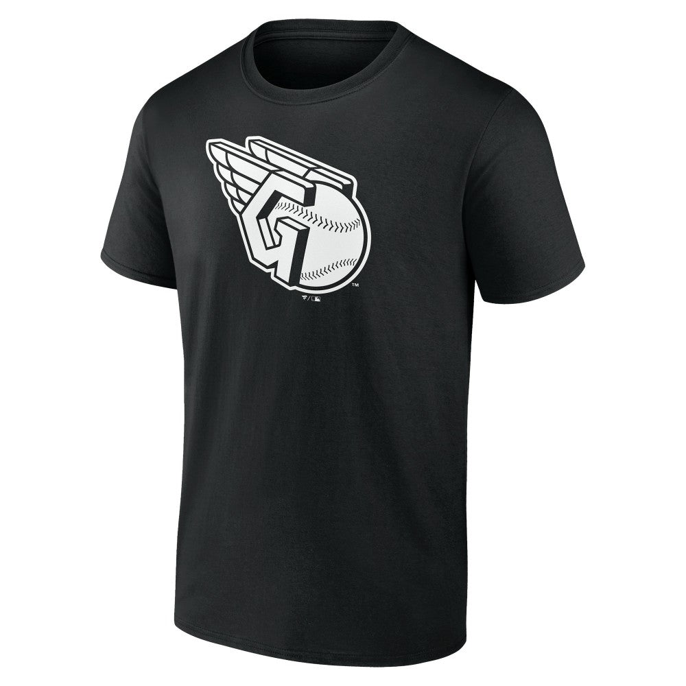 Cleveland Guardians Monochrome Personalized Name & Number T-Shirt - MLB