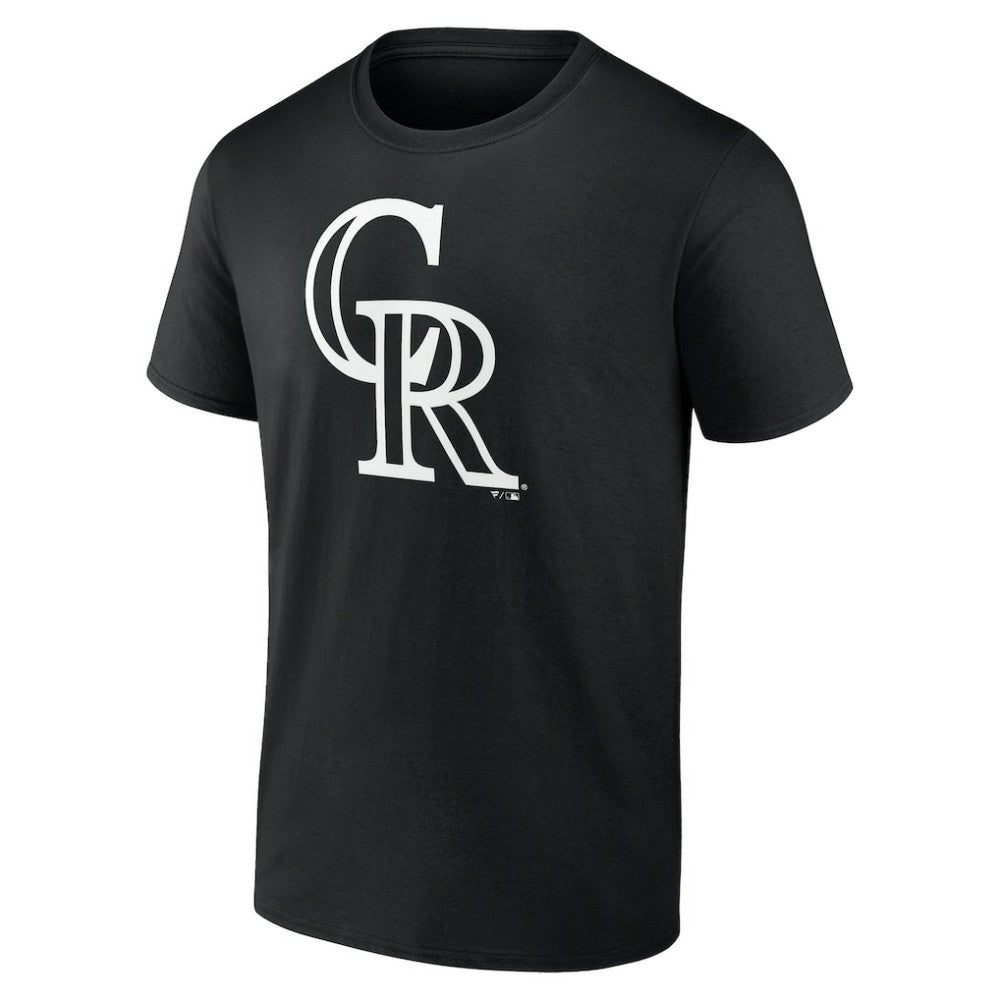 Colorado Rockies Monochrome Personalized Name & Number T-Shirt - MLB