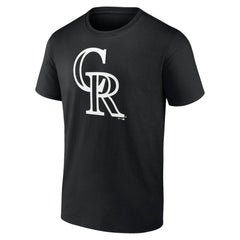 Colorado Rockies Monochrome Personalized Name & Number T-Shirt - MLB