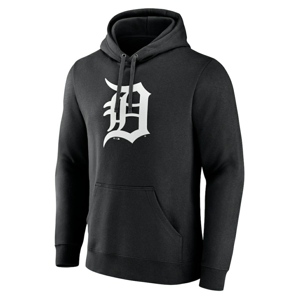 Detroit Tigers Monochrome Personalized Name & Number Pullover Hoodie - MLB