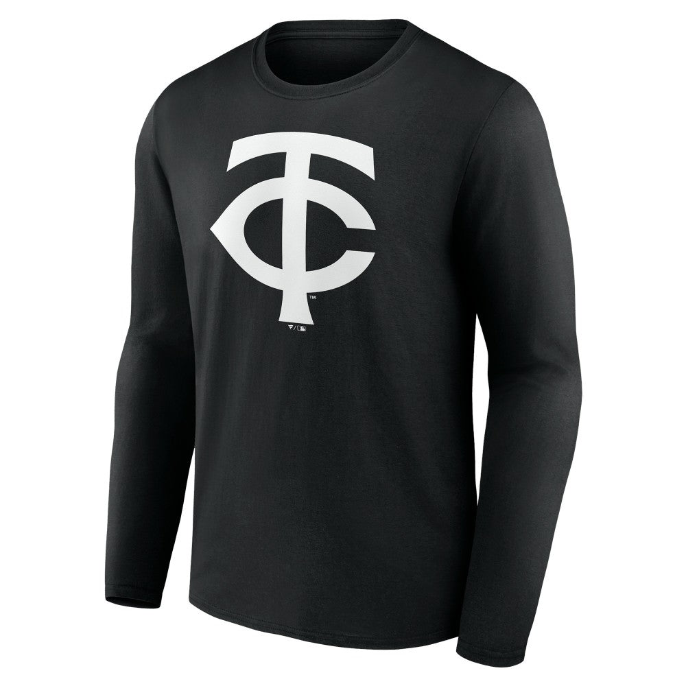 Minnesota Twins Monochrome Personalized Name & Number Long Sleeve T-Shirt - MLB