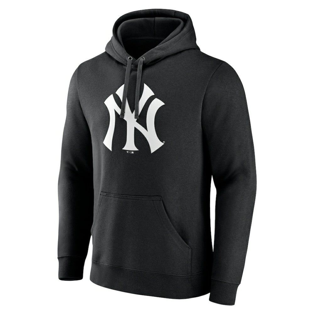 New York Yankees Monochrome Personalized Name & Number Pullover Hoodie - MLB