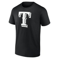 Texas Rangers Monochrome Personalized Name & Number T-Shirt - MLB