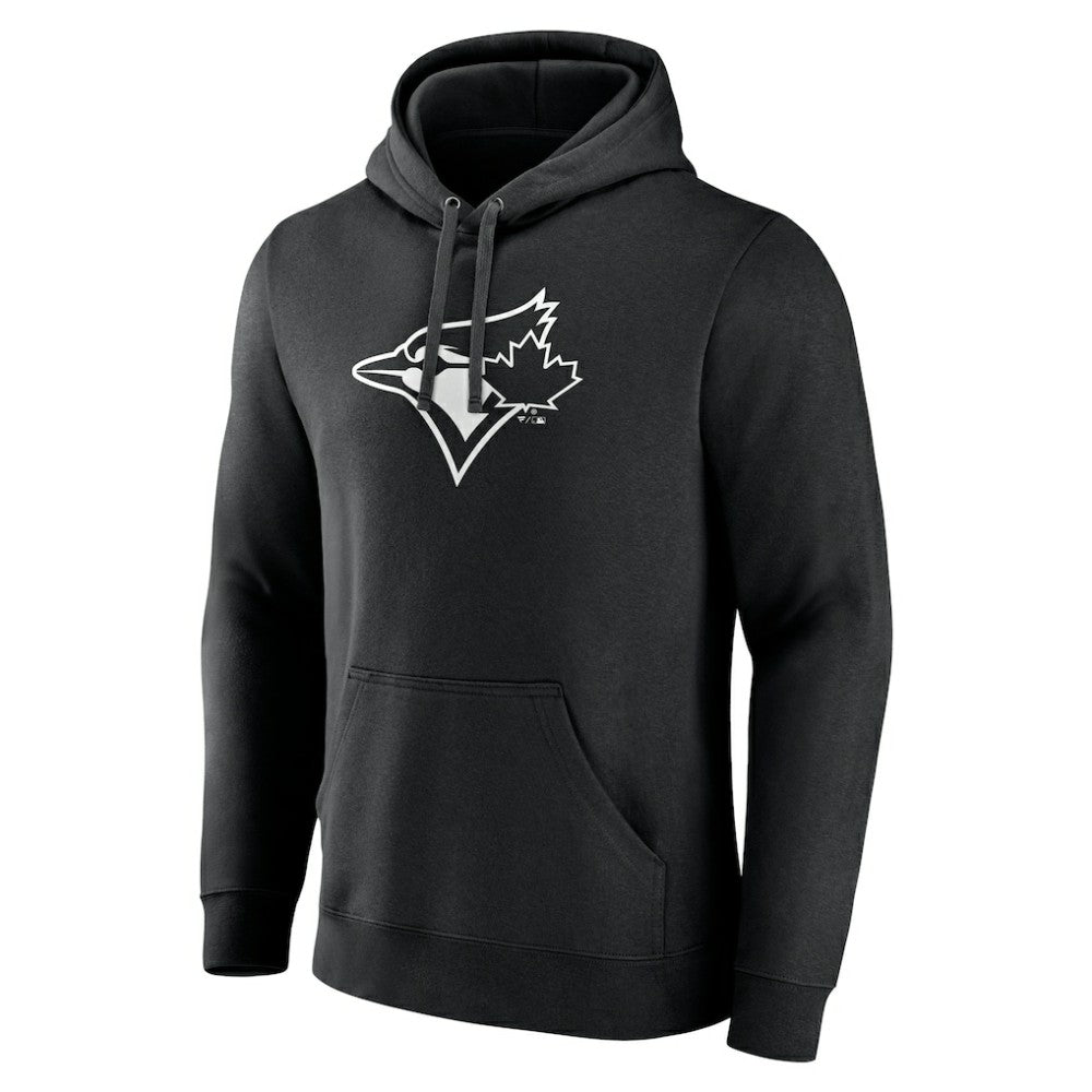 Toronto Blue Jays Monochrome Personalized Name & Number Pullover Hoodie - MLB