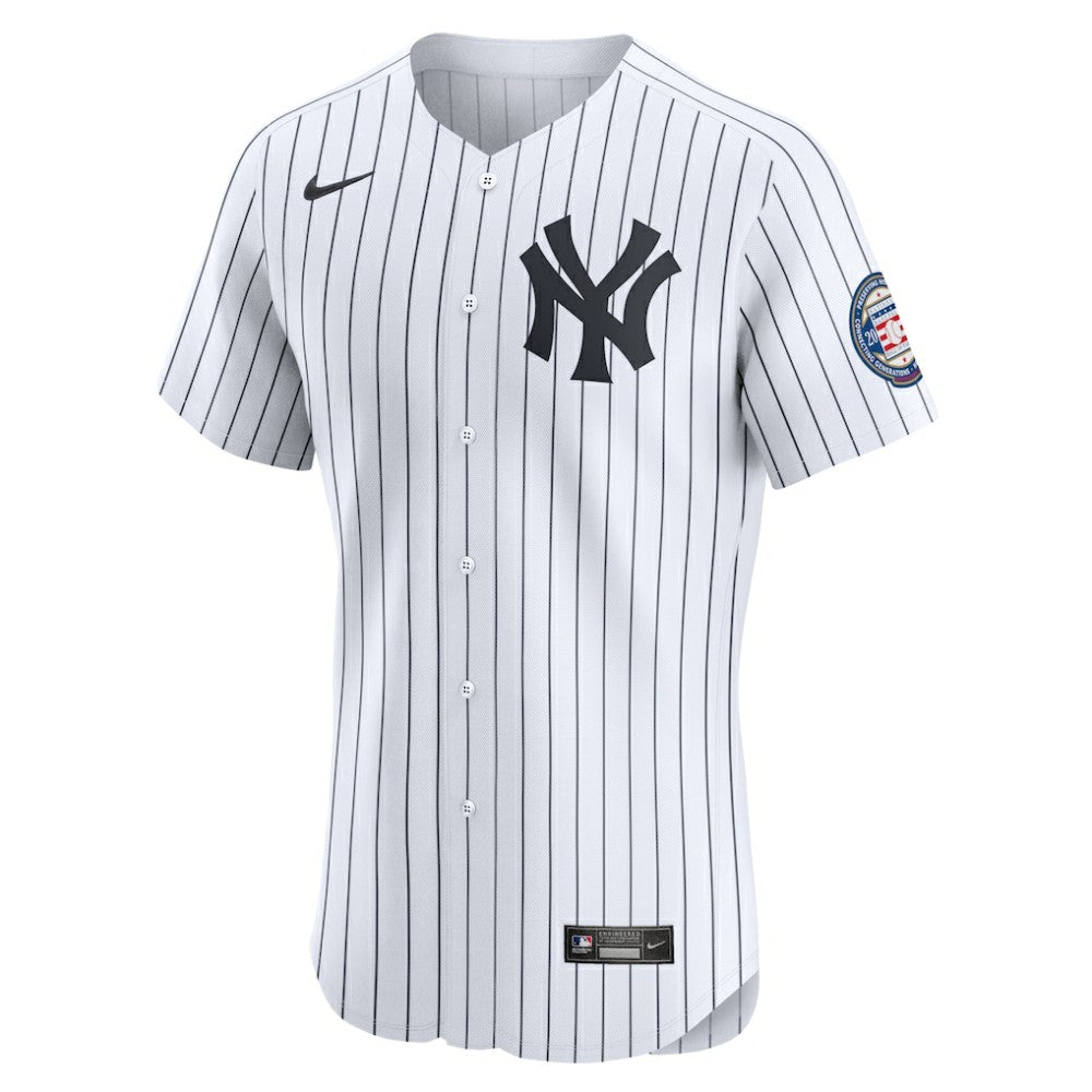 Derek Jeter New York Yankees Nike Home 2020 Hall of Fame Induction Patch Elite Player Jersey - MLB