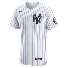 Derek Jeter New York Yankees Nike Home 2020 Hall of Fame Induction Patch Elite Player Jersey - MLB