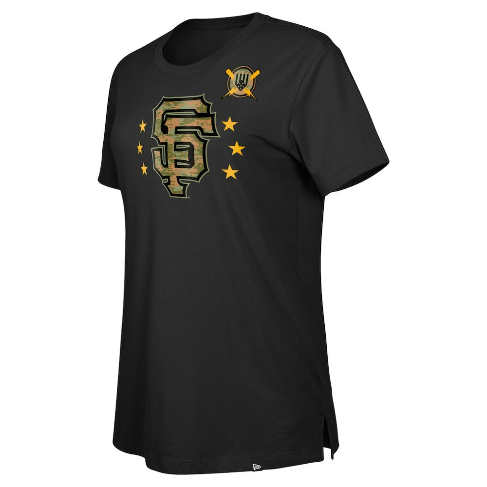 San Francisco Giants New Era Women's Armed Forces Day T-Shirt - MLB