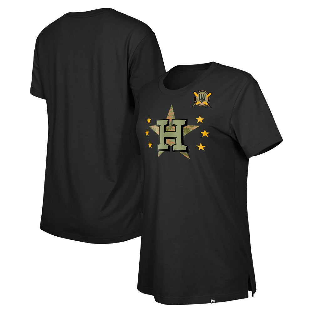 Houston Astros New Era Women's Armed Forces Day T-Shirt - MLB